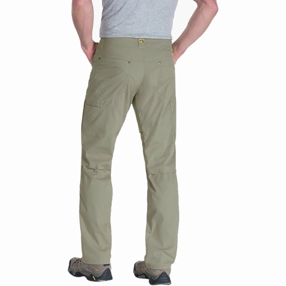Kuhl Mens Kontra Air Pant Gary light khaki lightweight hiking nylon 36X30 - Picture 4 of 13